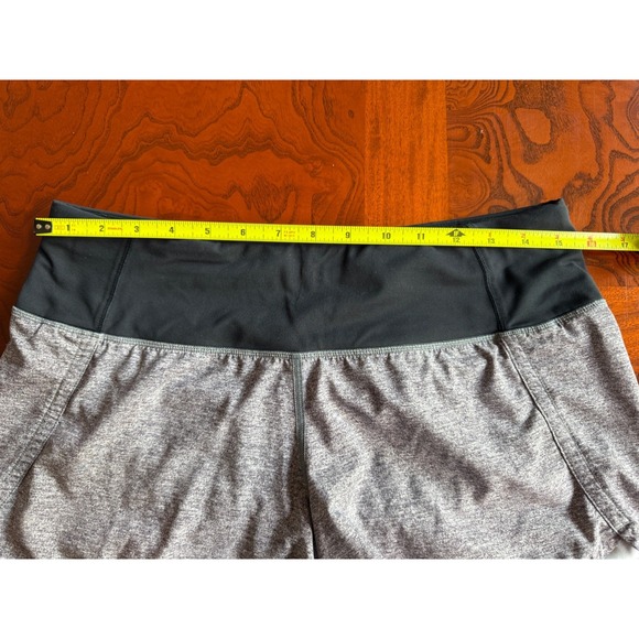 Lot of 2 Lululemon Lined Running Athletic Shorts | One Blue, One Grey| Size 6 - Picture 3 of 16